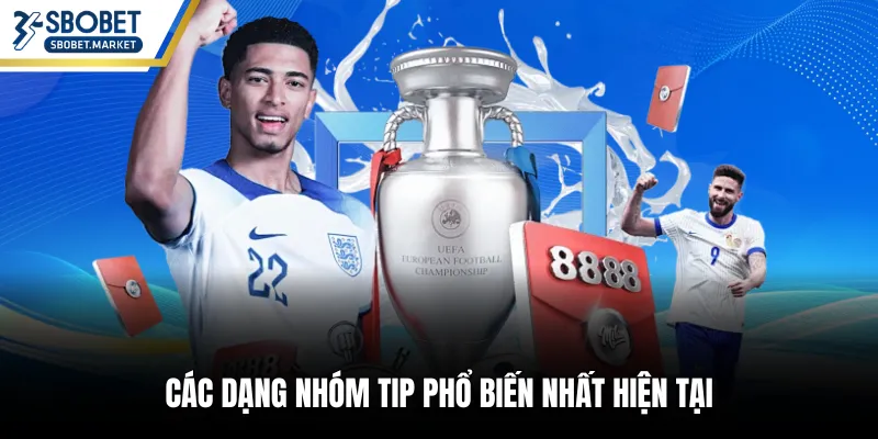 Các dạng nhóm tip phổ biến nhất hiện tại